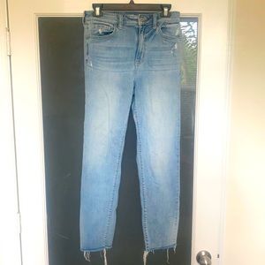 Super high rise mom ankle Jean size 7